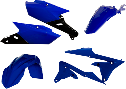 Blue Acerbis standard replacement body kit for motorcycles, featuring the body panels with detailed design visible in the image.