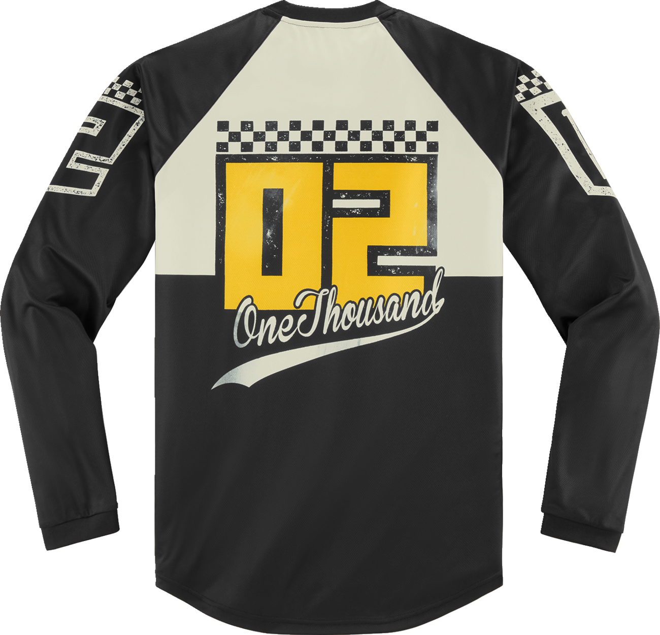 Black ICON Slabtown™ Jersey in small size, featuring a comfortable fit and stylish design from Bill's Exhausts.