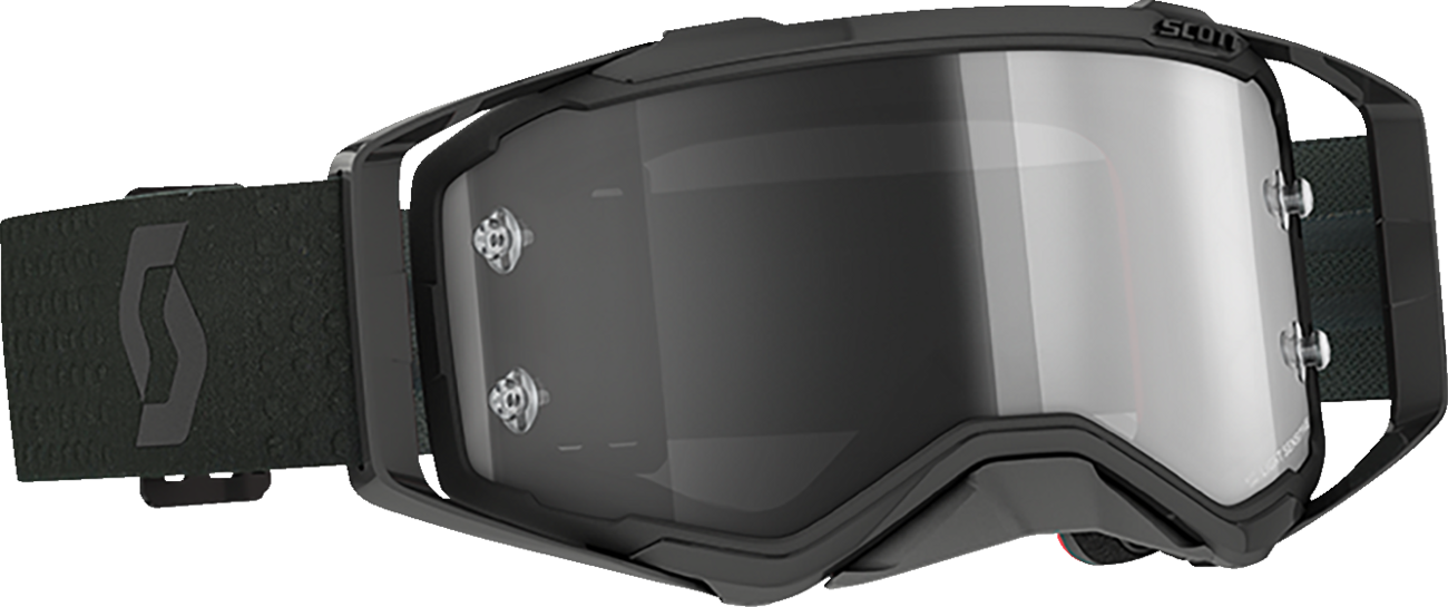 Scott Prospect Light Sensitive Goggles in Ultra Black and Gray, designed for engine work protection, from Bill's Exhausts.