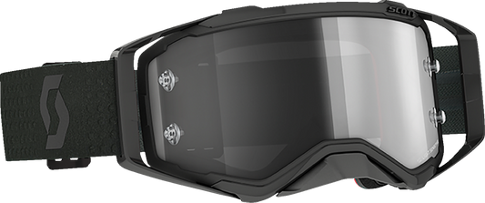 Scott Prospect Light Sensitive Goggles in Ultra Black and Gray, designed for engine work protection, from Bill's Exhausts.