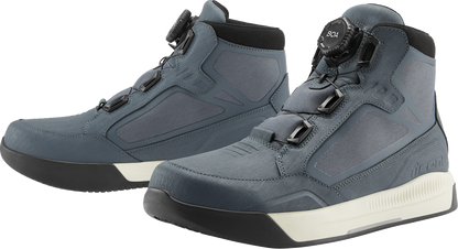 Bill's Exhausts ICON Patrol 3™ waterproof grey boots size 12 with rugged design and sturdy sole.