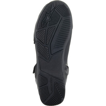 Black Alpinestars Superfaster shoes in US size 10, featuring sleek design and durable construction.