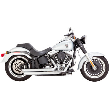 IN STOCK VANCE & HINES Big Shots Staggered Exhaust System - Chrome 17959 - Howling Moto