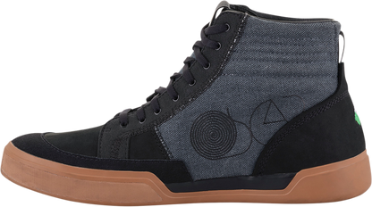 Alpinestars Grange black shoes for men, US 10.5, featuring a sleek design and durable construction.