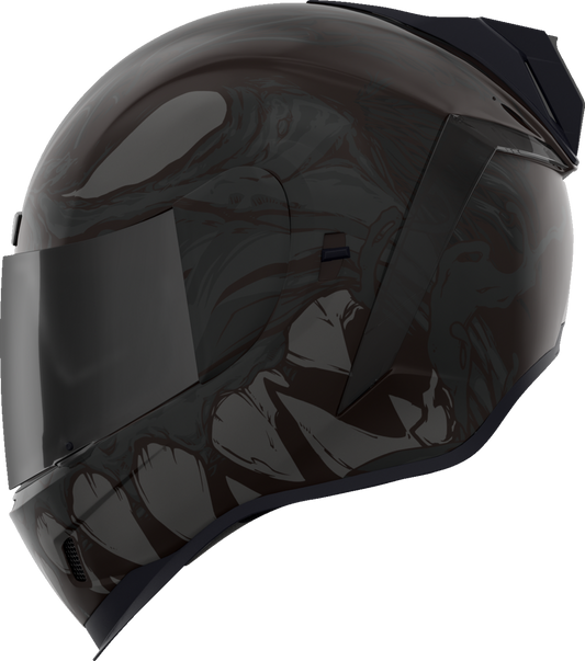 Bill's Exhausts ICON Airform™ Helmet Manik'RR MIPS® dark black XL helmet with aerodynamic design and secure fit.