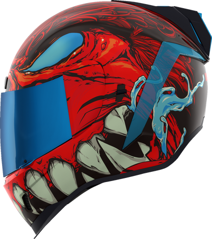 Red ICON Airform™ Helmet for men with MIPS®, size XL, featuring aerodynamic design and adjustable straps.