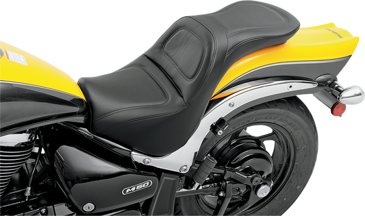 SADDLEMEN Seat - Explorer - without Backrest - Stitched - Black - C50 S05-06-029
