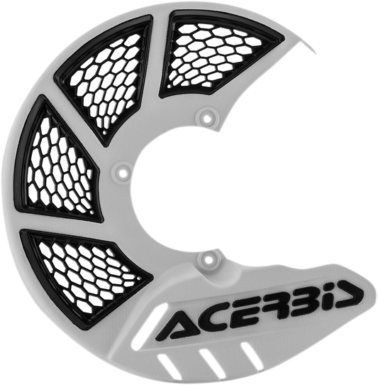 ACERBIS Mini X-Brake Disc Cover - White/Black 2630551035 - Howling Moto