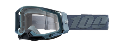 100% Racecraft 2 Goggles - Battleship - Clear 50009-00017 - Howling Moto