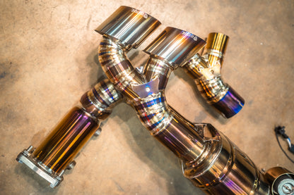 Valvetronic Valved Race Exhaust System for Porsche 911 Turbo 991.1 / 991.2