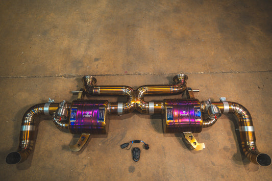 Audi R8 Valved Exhaust System
