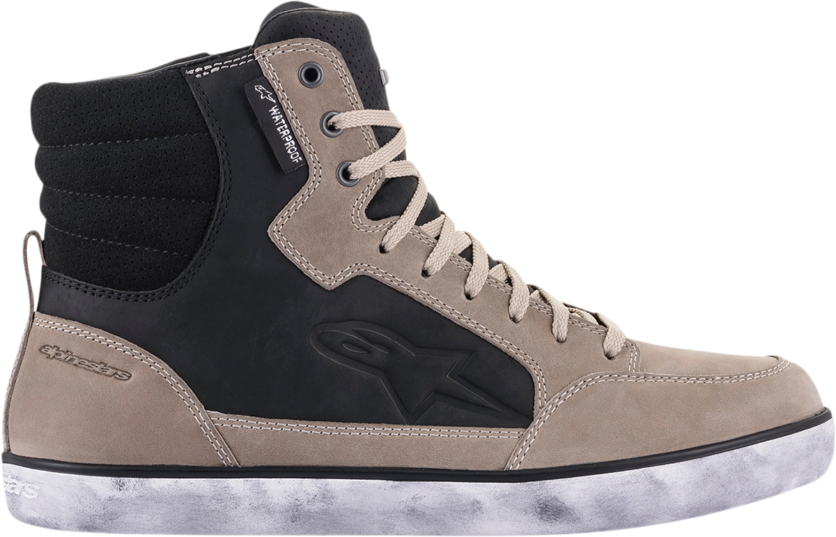 ALPINESTARS J-6 Waterproof Shoes - Black White - US 13 25420151228-13 - Howling Moto