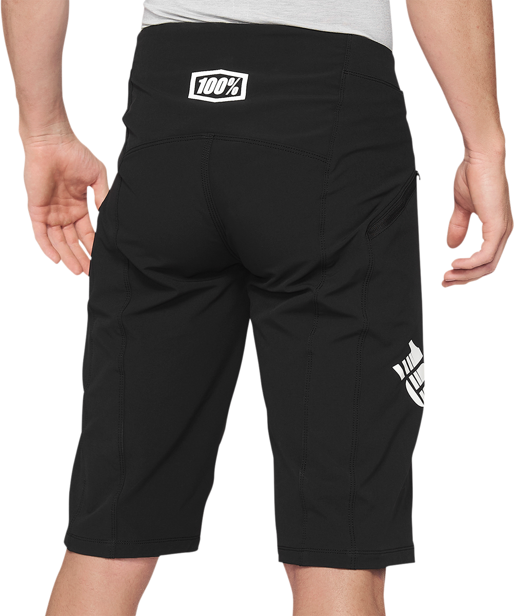 100% R-Core-X Shorts - Black - US 30 40002-00001 - Howling Moto