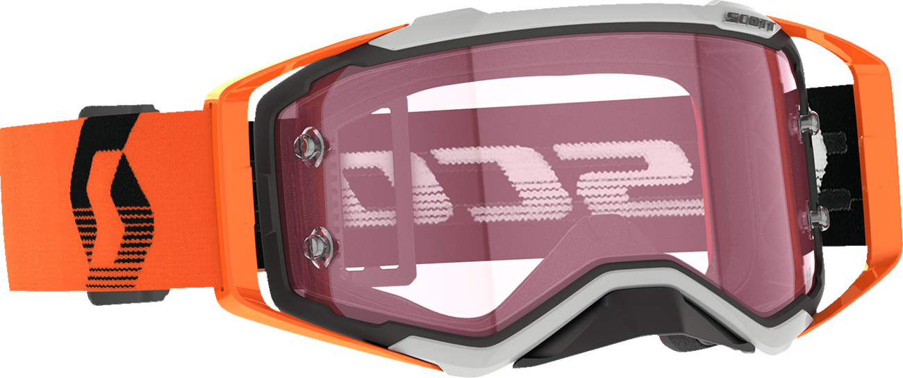 SCOTT Prospect Amplifier Goggle - Gray/Orange - Rose 285536-1294352 - Howling Moto