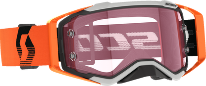 SCOTT Prospect Amplifier Goggle - Gray/Orange - Rose 285536-1294352 - Howling Moto