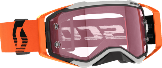 SCOTT Prospect Amplifier Goggle - Gray/Orange - Rose 285536-1294352 - Howling Moto