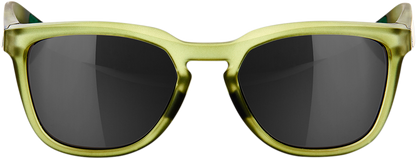 100% Hudson Sunglasses - Olive - Black Mirror 61028-296-61 - Howling Moto