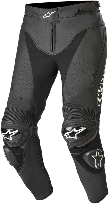 ALPINESTARS Track v2 Leather Pants - Black - US 42 / EU 58 3129019-10-58 - Howling Moto