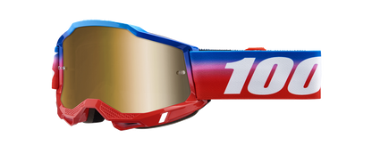 100% Accuri 2 Goggles - Unity - True Gold Mirror 50014-00025