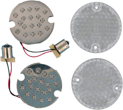Suzuki rear engine LED bulb conversion kit by Bill's Exhausts, showing the installed LED bulb in an engine setting.