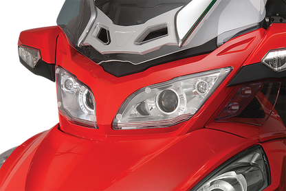 Can-Am SHOW CHROME Amber Marker Light for engine, featuring a sleek chrome finish and visible amber lens.
