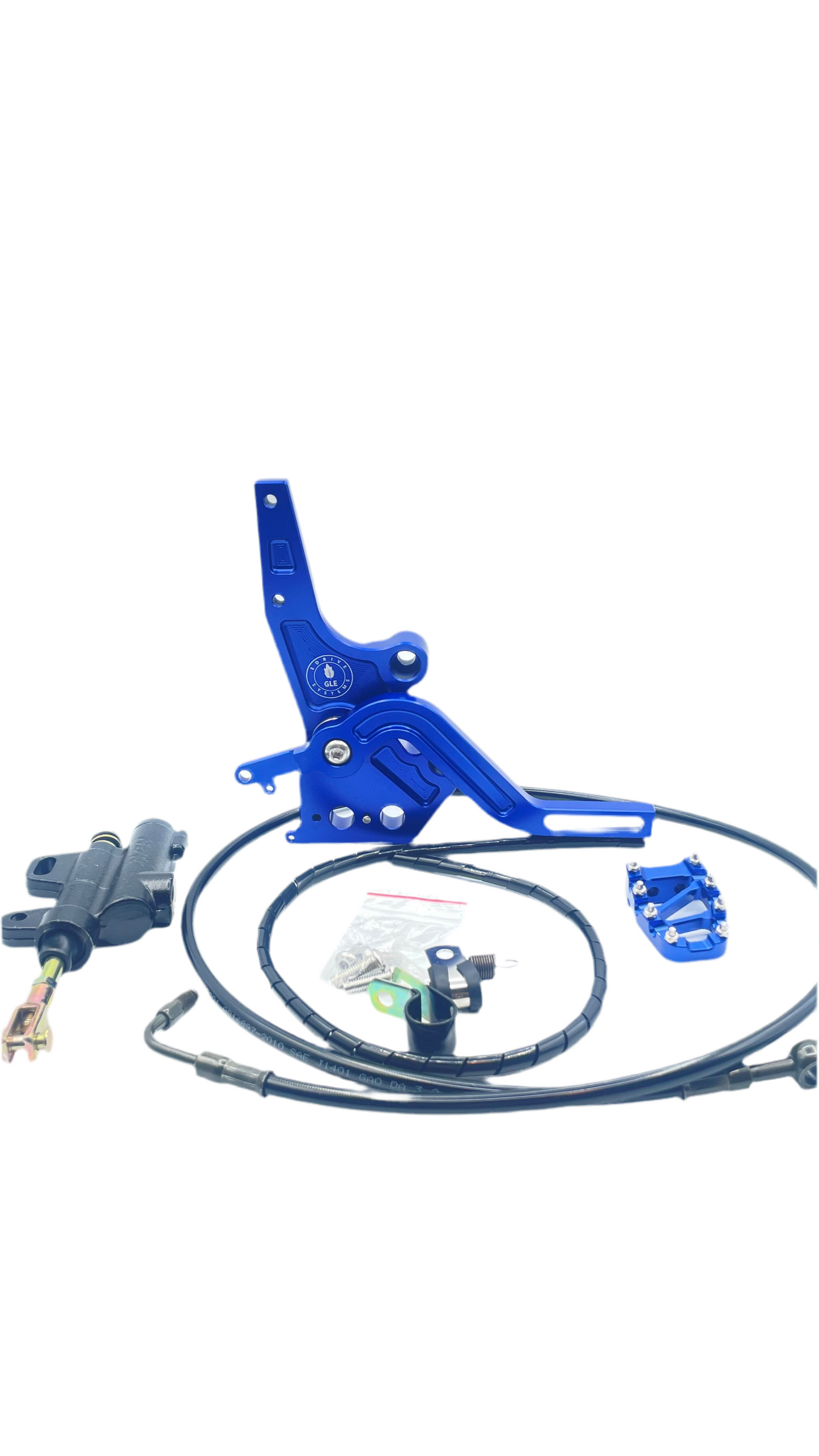 Talaria Mx3 & Mx4 Hydraulic Foot Brake made of Highest Quality 7075 Aluminum and Steel - Howling Moto