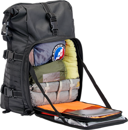BILTWELL EXFIL-80 Motorcycle Bag - Gen 2 - Black 3014-01 - Howling Moto