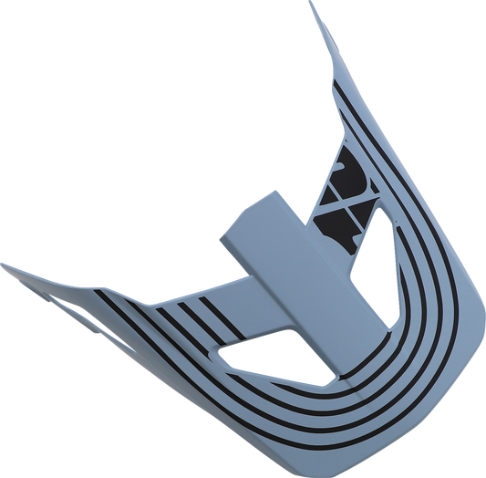 100% Status Visor - Caltec/Gray 89033-00002 - Howling Moto