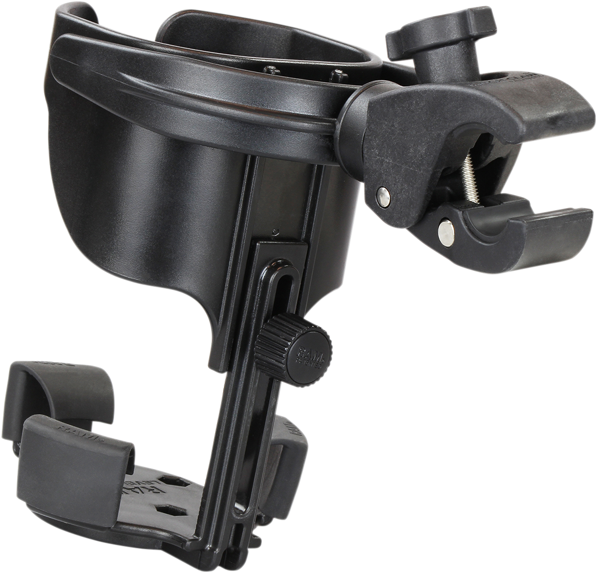 RAM MOUNTS Drink Holder - Level Cup - XL - Tough-Claw - Small RAP-B-417-400U - Howling Moto