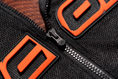 Bill's Exhausts ICON Mesh AF™ Leather Jacket Slayer 2XL, featuring stylish black leather and mesh design with branding details.