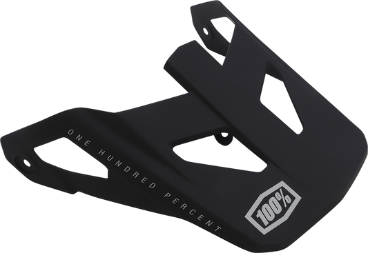 100% Status Visor - Black 81013-375-01 - Howling Moto