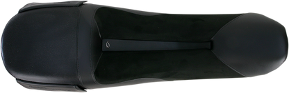 Bill's Exhausts SADDLEMEN Adventure Seat for KTM 950/990 motorcycle, shown with textured black surface and ergonomic design.