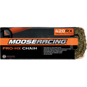 Moose Racing 420 RXP Pro-MX Chain - Gold - 120 Links - Howling Moto