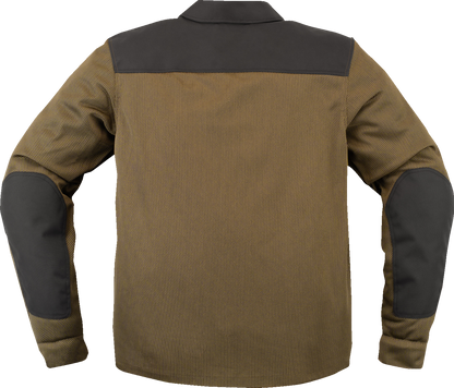 Bill's Exhausts ICON Upstate Mesh CE Jacket in green, 2XL, featuring breathable mesh fabric and protective armor for motorcycle riding.