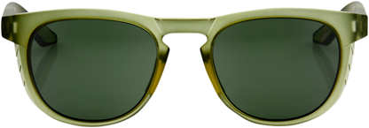 100% Slent Sunglasses - Olive - Gray Green 61035-296-74 - Howling Moto