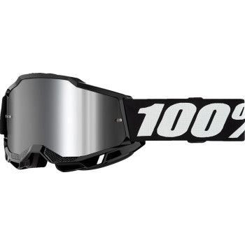 100% Accuri 2 Goggle - Session - Silver Mirror 50014-00032 - Howling Moto