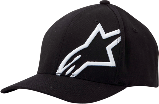 ALPINESTARS Corp Shift 2 Hat - Black/White - Small/Medium 1032810081020SM - Howling Moto