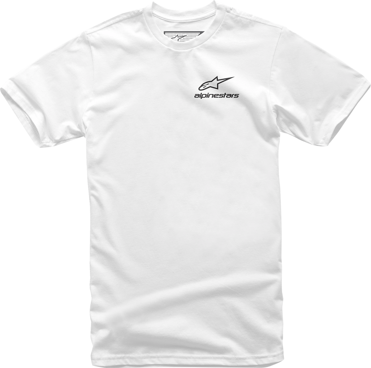 White Bill's Exhausts ALPINESTARS Corporate T-Shirt in medium size, featuring the brand logo on the front.