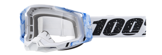 100% Racecraft 2 Goggles - Mixos - Clear 50009-00020 - Howling Moto