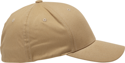 Bill's Exhausts Alpinstars Corp Shift 2 hat in sand and black, small/medium size, featuring stylish branding and adjustable fit.