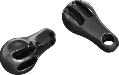 Bill's Exhausts SHOW CHROME Key Holder 41-415 engine-shaped metal key organizer with chrome finish and keyring attachment.