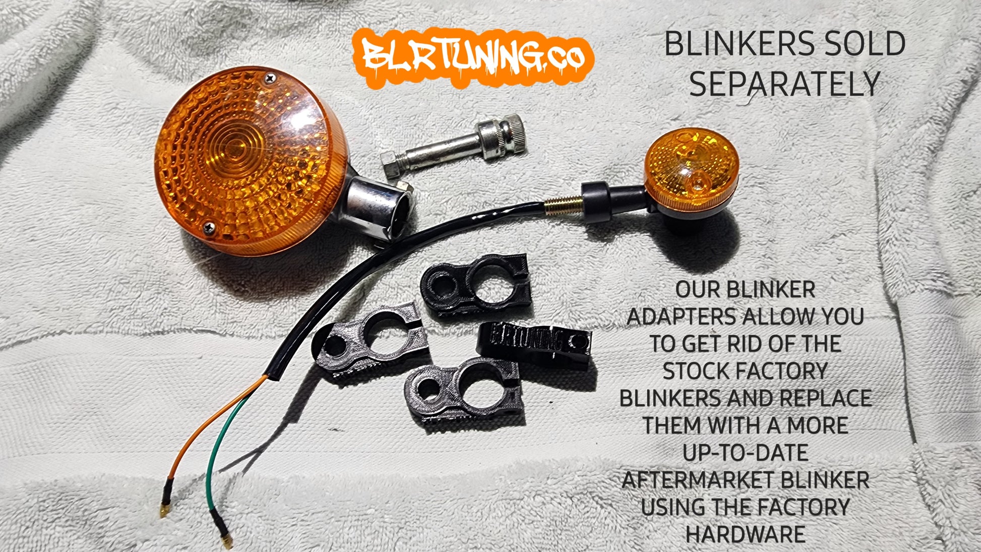 HONDA CX500 BLINKER ADAPTERS 1978 - 1983 - Howling Moto