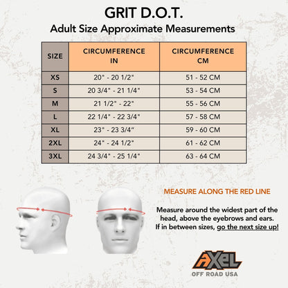 GRIT D.O.T. Helmet - Howling Moto
