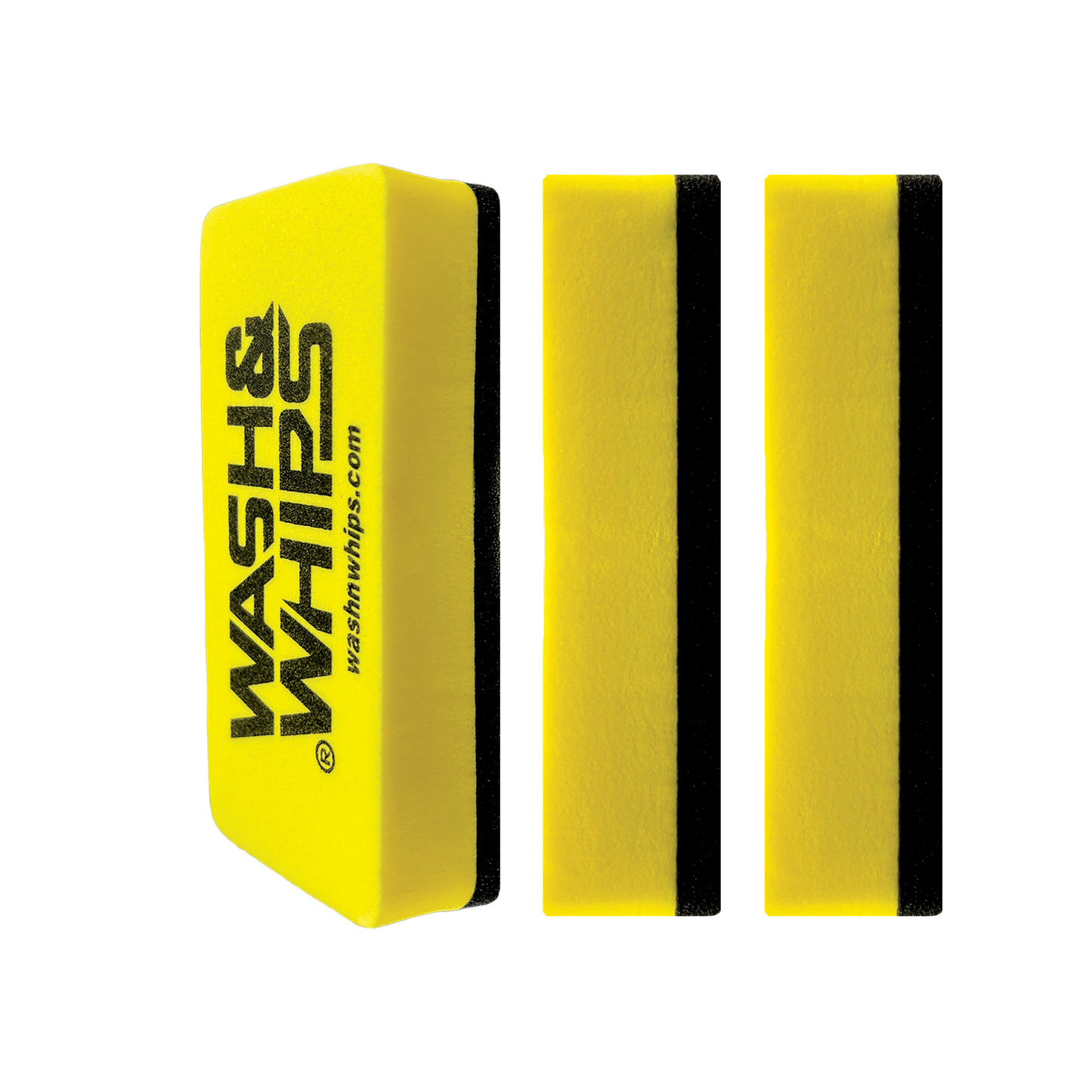 WASH&WHIPS Dressing Applicator Pads - 3 Pack - Howling Moto