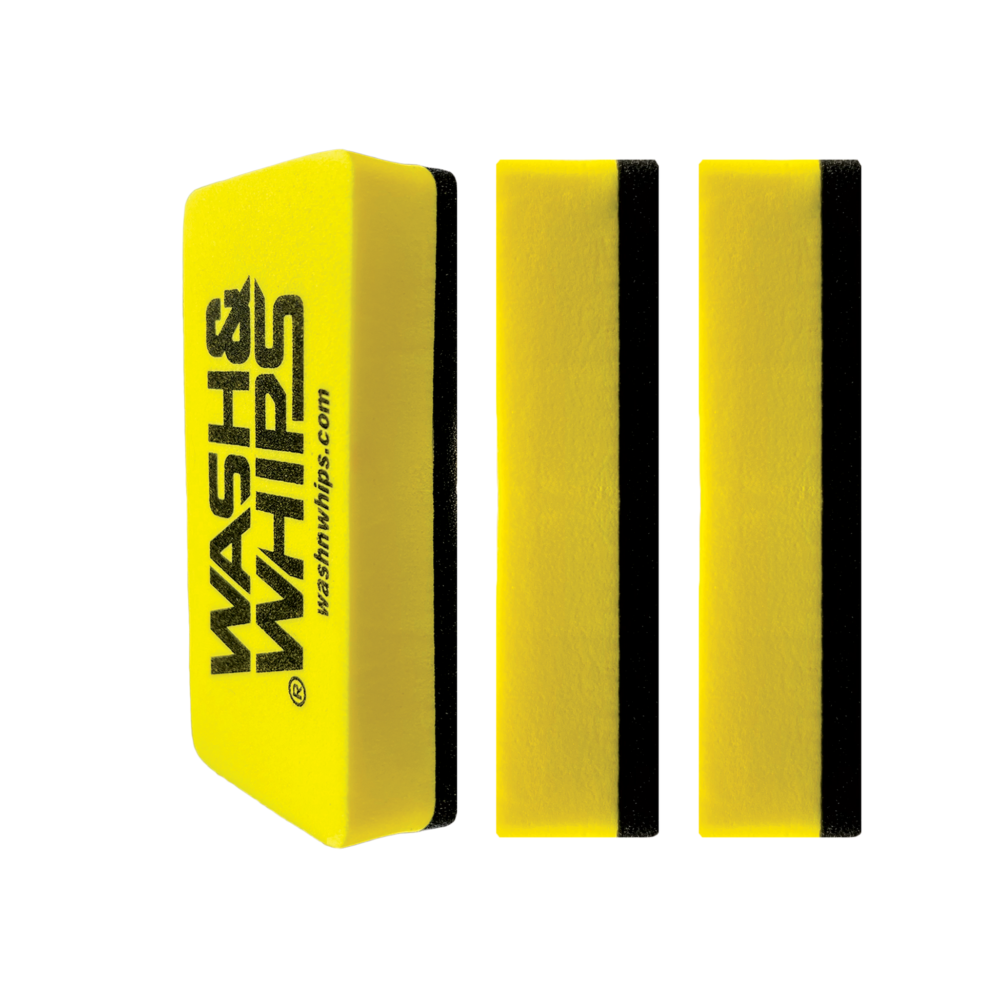 WASH&WHIPS Dressing Applicator Pads - 3 Pack - Howling Moto