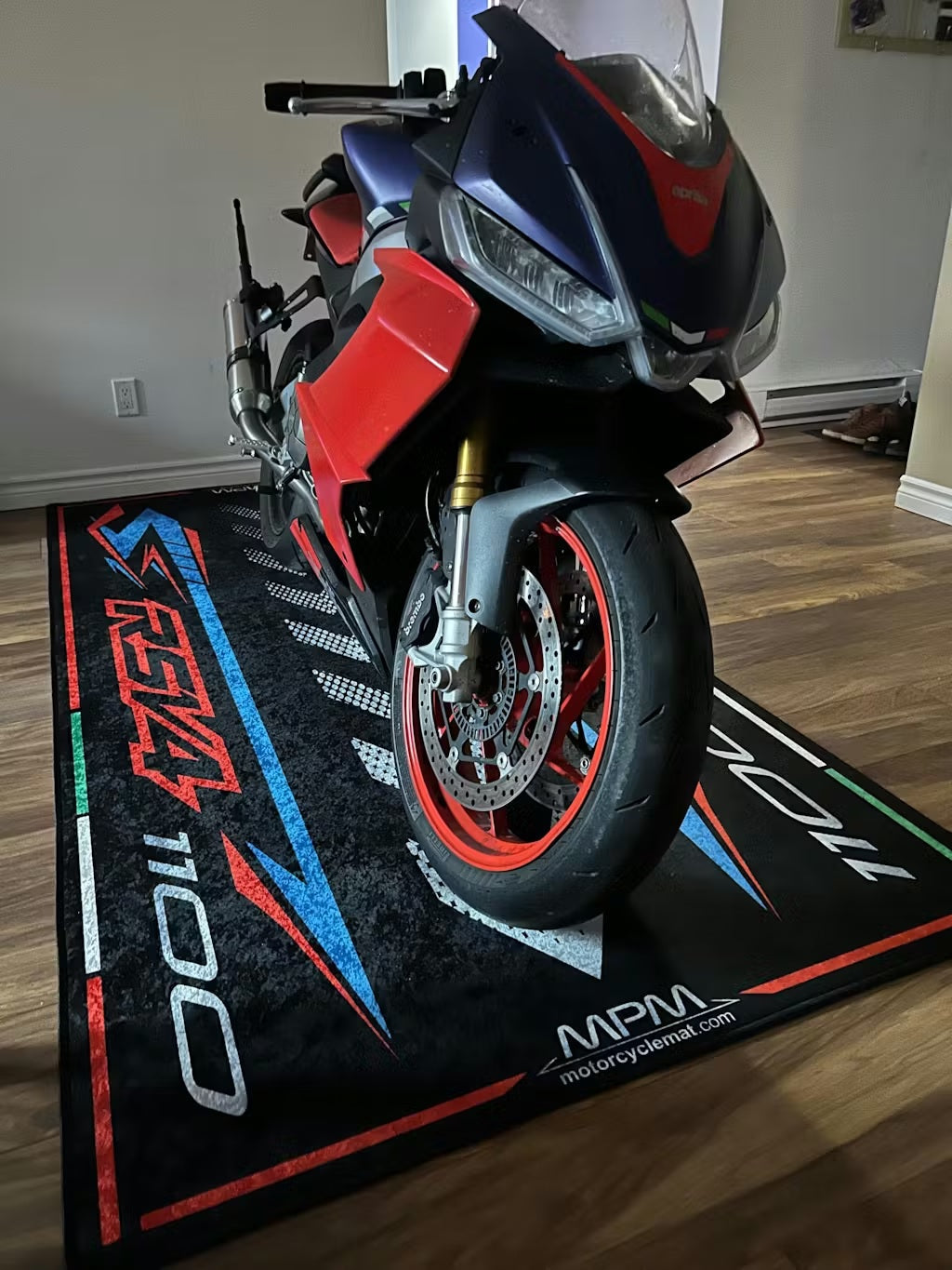 MPM Motorcycle Mat for Aprilia RSV4 1100 - MM4150 - Howling Moto