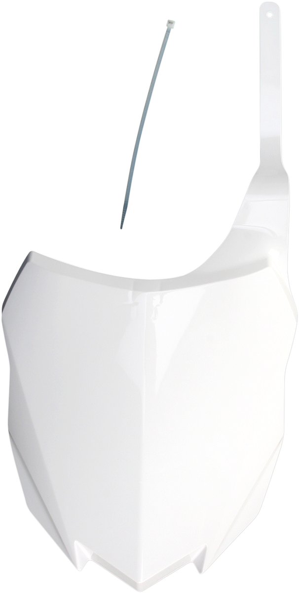ACERBIS Front Number Plate - White 2314150002 - Howling Moto