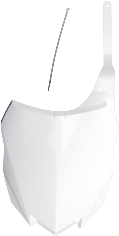 ACERBIS Front Number Plate - White 2314150002 - Howling Moto