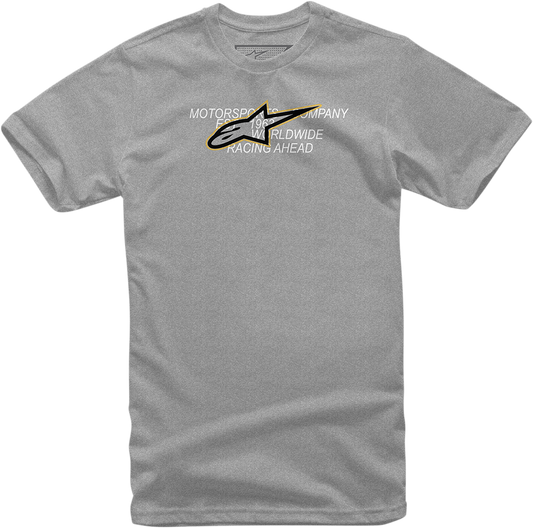 Heather gray ALPINESTARS Truth T-Shirt in XL, featuring brand logo design, casual fit, and soft cotton fabric.