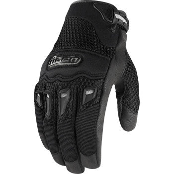 Icon Twenty-Niner™ CE Gloves Black - Howling Moto